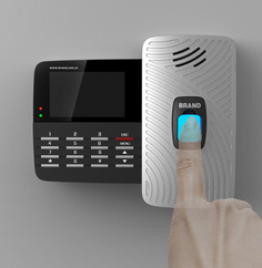 指紋打卡機(jī)的工業(yè)設(shè)計(jì)與現(xiàn)代辦公打卡系統(tǒng)的融合